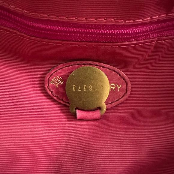Mulberry Hot Pink Leather Tote Bag - Picture 9 of 15
